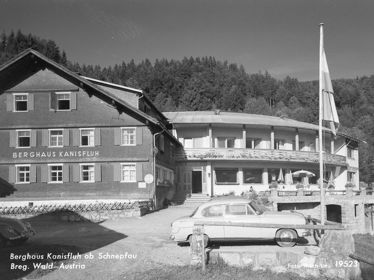 Berghaus Kanisfluh Hausansicht 1963